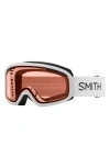 Smith Vogue 154mm Snow Goggles In White/rc36