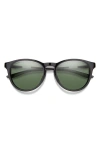 Smith Wander 55mm Chromapop™ Polarized Round Sunglasses In Multi
