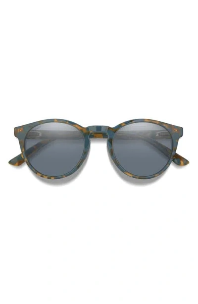 Smith Westward 54mm Chromapop™ Polarized Round Sunglasses In Gray
