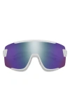 Smith Wildcat 135mm Chromapop™ Shield Sunglasses In White