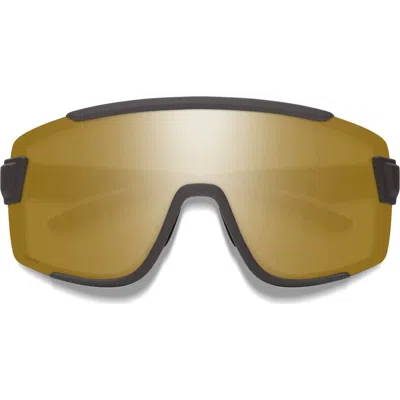 Smith Wildcat 140mm Chromapop™ Polarized Shield Snow Goggles In Brown