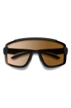 Smith Wildcat Chromapop™ Shield Snow Goggles In Matte Black/brown