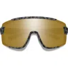 Smith Wildcat Chromapop™ Shield Snow Goggles In Matte Gray Marble/bronze