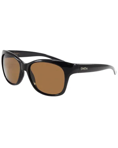Smith Women's Feature 54mm Polarized Sunglasses In Black