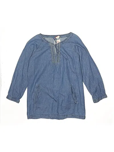 Pre-owned Smith's American Kids' Dress In Blue