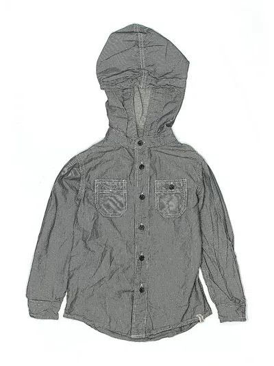 Pre-owned Smith's American Kids' Long Sleeve Top Gray Tops