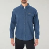 Smiths Workwear Heavyweight Chamois Flannel Mens Long Sleeve Regular Fit Flannel Shirt In Blue