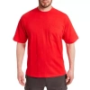 Smiths Workwear Mens Crew Neck Short Sleeve T-shirt In Red