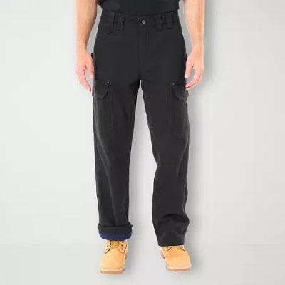 Smiths Workwear Mens Stretch Fabric Regular Fit Cargo Pant In Black