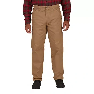 Smiths Workwear Stretch Duck Canvas Carpenter Mens Regular Fit Workwear Pant In Brown