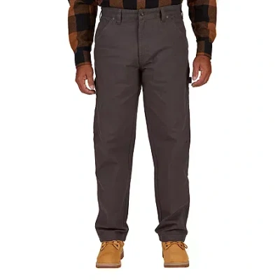Smiths Workwear Stretch Duck Canvas Carpenter Mens Regular Fit Workwear Pant In Gray