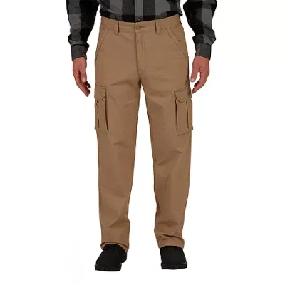 Smiths Workwear Unlined Mens Stretch Fabric Regular Fit Cargo Pant In Brown