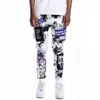 Smoke Rise Men's Gothic Fashion Fleece Jogger In Cloud Black In Black
