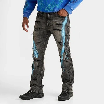 Smoke Rise Men's Paradise Relaxed Denim Jeans In Blue