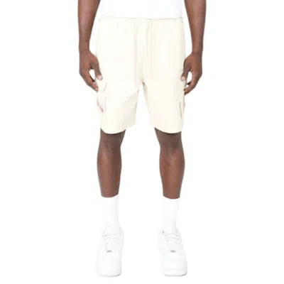 Smoke Rise Tapestry Fashion Twill Short In Ecru In White