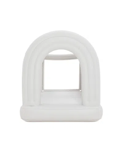 Smol Unisex Mini Rainbow Bounce House - 3-8 Years Old In White