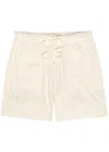 Smr Days Escubelle Embroidered Cotton-blend Shorts In White