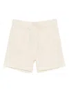 Smr Days Textured Drawstring Shorts In Neutral