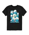 Smurfs Big Boys Group Portrait Graphic T-shirt In Black