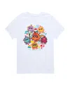 Smurfs Big Boys Vibrant Graphic T-shirt In White