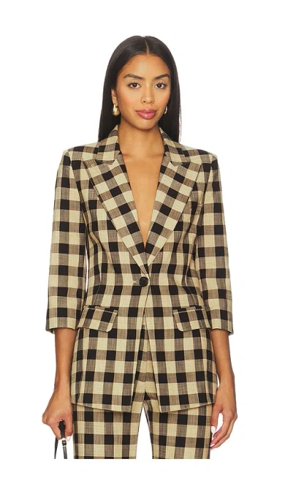Smythe 3/4 Sleeve Blazer In Multi