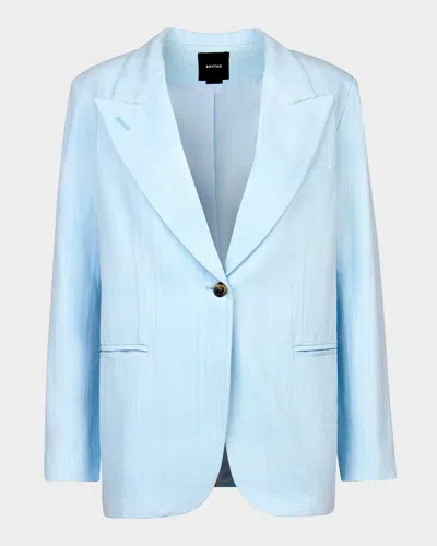 Smythe 90s Single-breasted Blazer In Blue