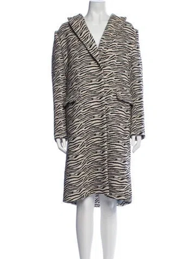 Pre-owned Smythe Animal Print Jacket In Neutrals