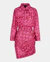 Smythe Batik Mini Shirtdress