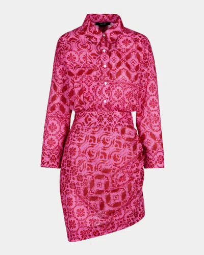 Smythe Batik Mini Shirtdress