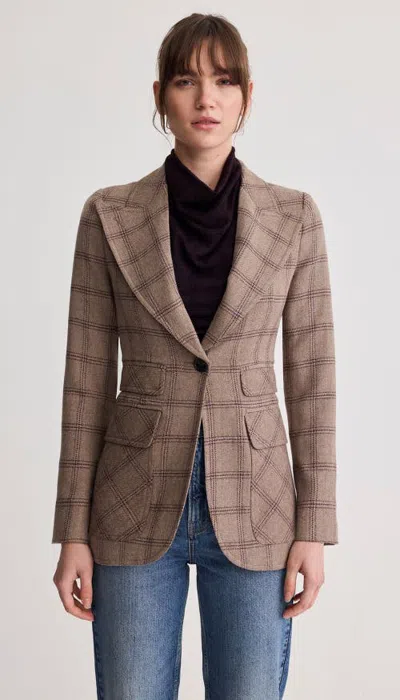 Smythe Birkin Blazer In Brown