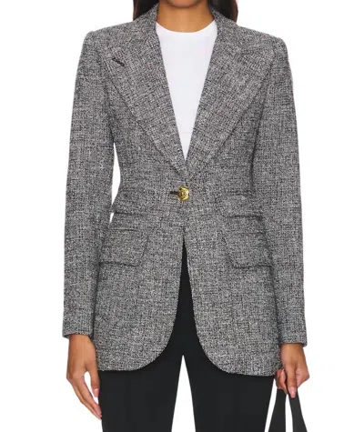 Smythe Birkin Blazer In Salt Pepper