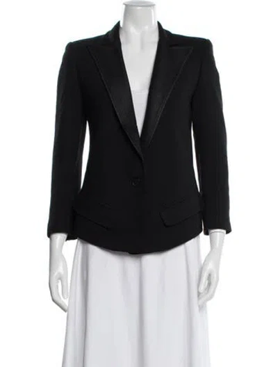 Pre-owned Smythe Blazer In Black
