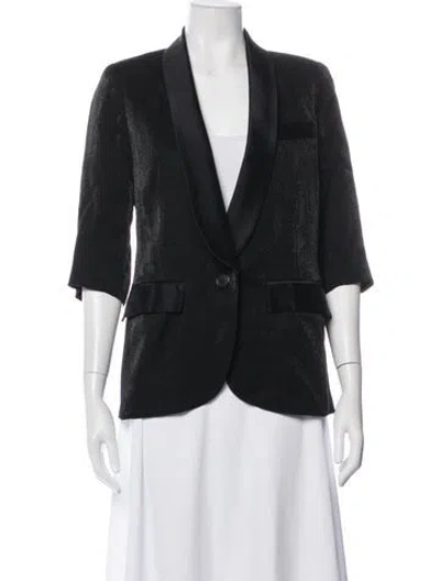 Pre-owned Smythe Blazer In Black