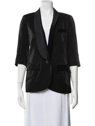 Pre-owned Smythe Blazer In Black