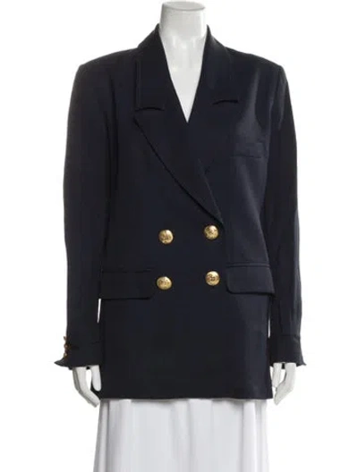 Pre-owned Smythe Blazer In Blue