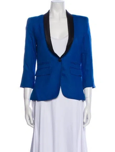 Pre-owned Smythe Blazer In Blue
