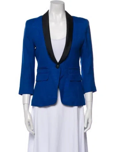 Pre-owned Smythe Blazer In Blue