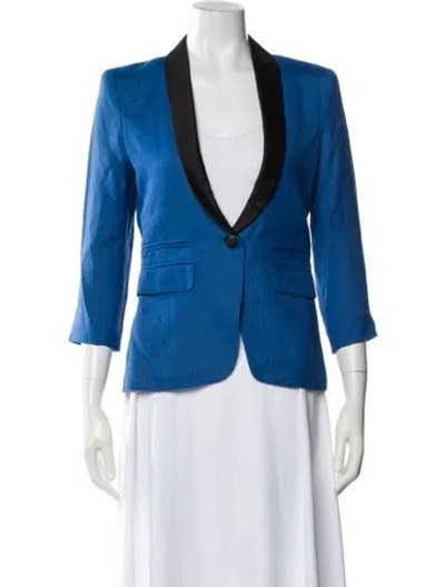 Pre-owned Smythe Blazer In Blue