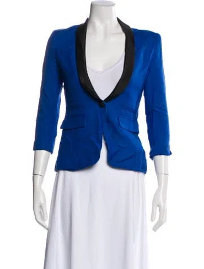 Pre-owned Smythe Blazer In Blue