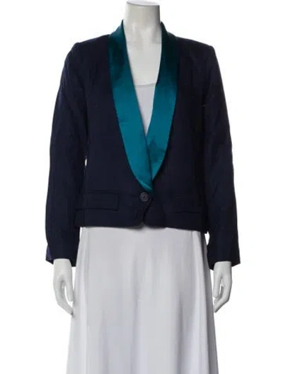 Pre-owned Smythe Blazer In Blue
