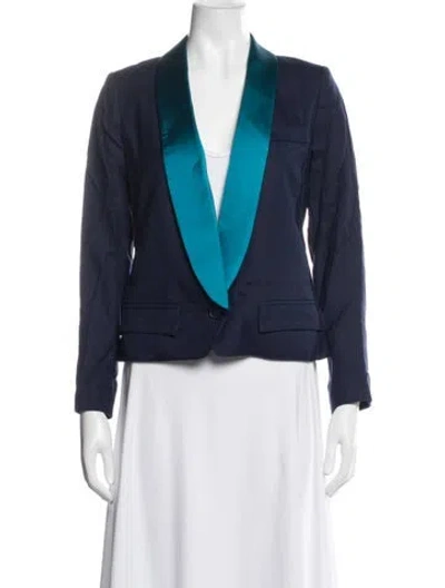 Pre-owned Smythe Blazer In Blue