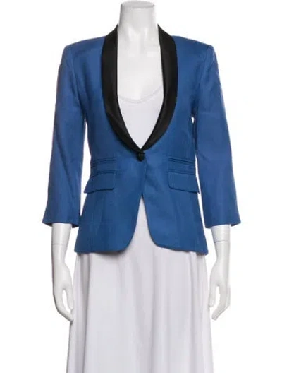 Pre-owned Smythe Blazer In Blue