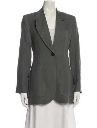 Pre-owned Smythe Blazer In Gray