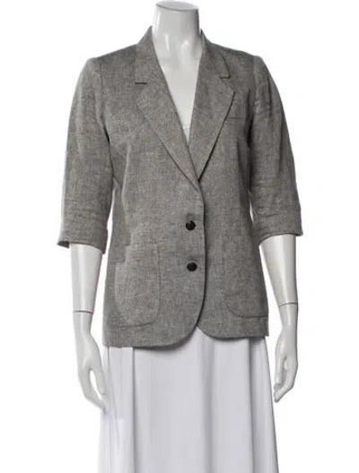 Pre-owned Smythe Blazer In Gray