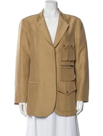 Pre-owned Smythe Blazer In Neutral