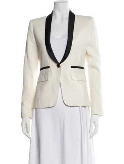 Pre-owned Smythe Blazer In Neutral