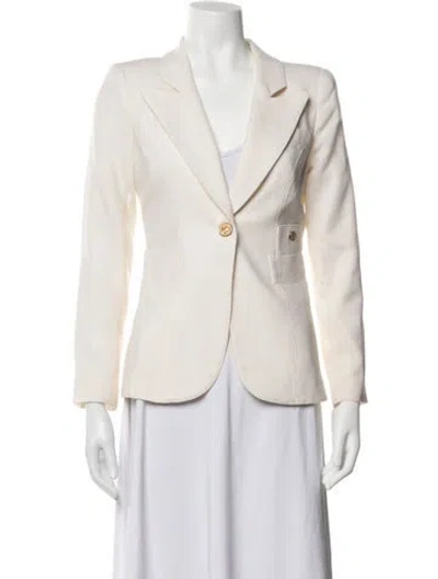 Pre-owned Smythe Blazer In Neutrals