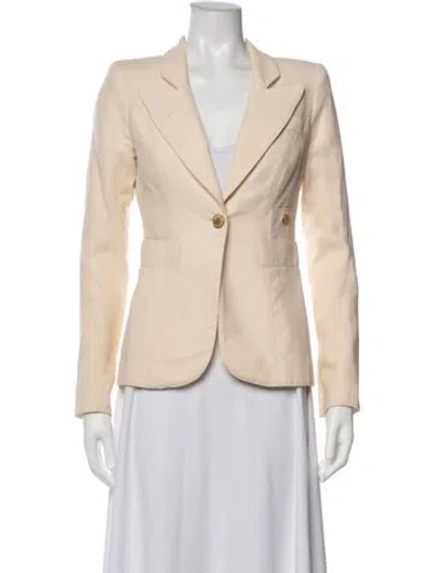 Pre-owned Smythe Blazer In Neutrals