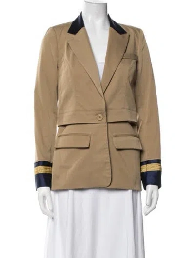 Pre-owned Smythe Blazer In Neutrals