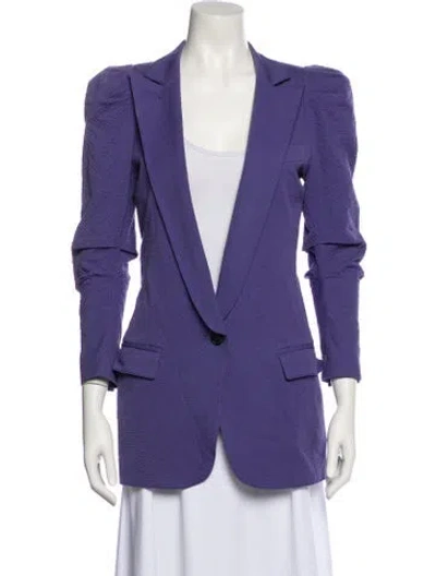 Pre-owned Smythe Blazer In Purple